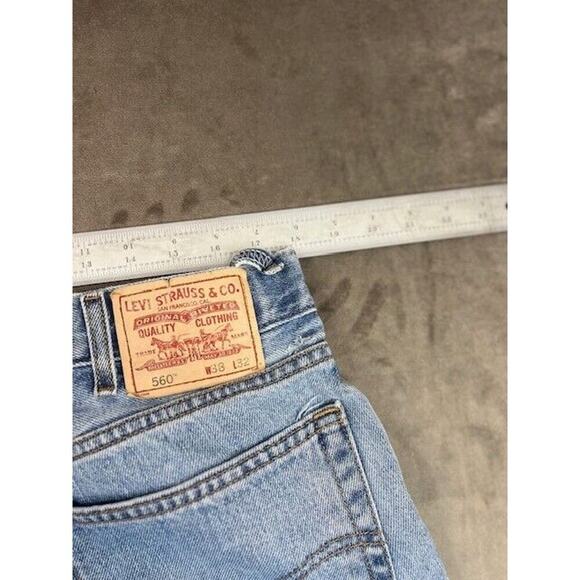 Comfort Fit Levi Jeans 560 38x32 Vintage Baggy Y2K - Picture 4 of 7